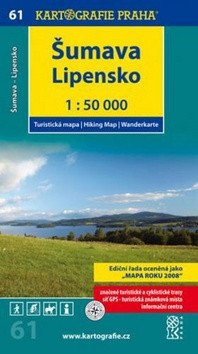 1 50T 61-Šumava Lipensko turistická mapa