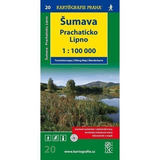 1100T 20-Šumava-Prachaticko turistická mapa