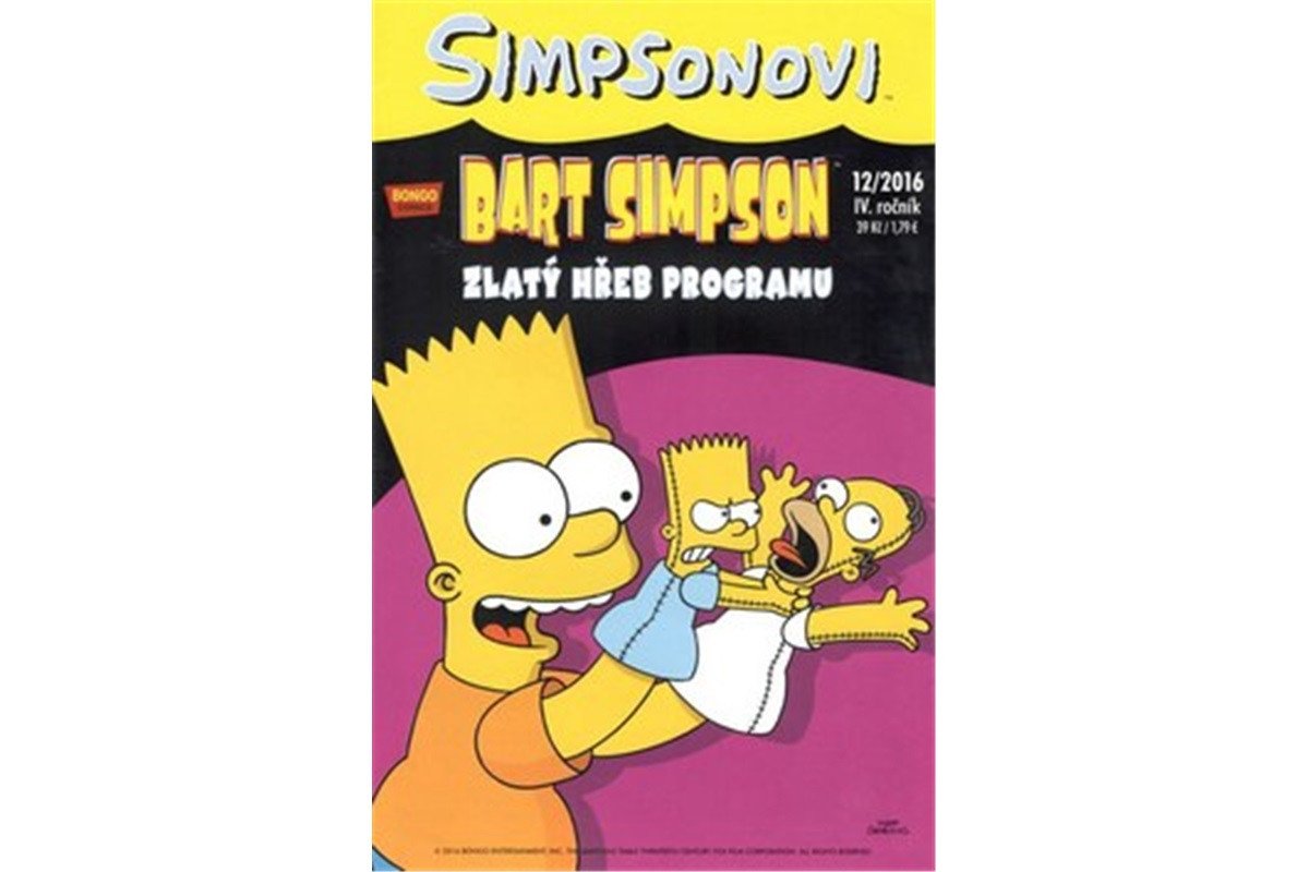 Simpsonovi - Bart Simpson 122016 - Zlatý hřeb programu – Groening Matt
