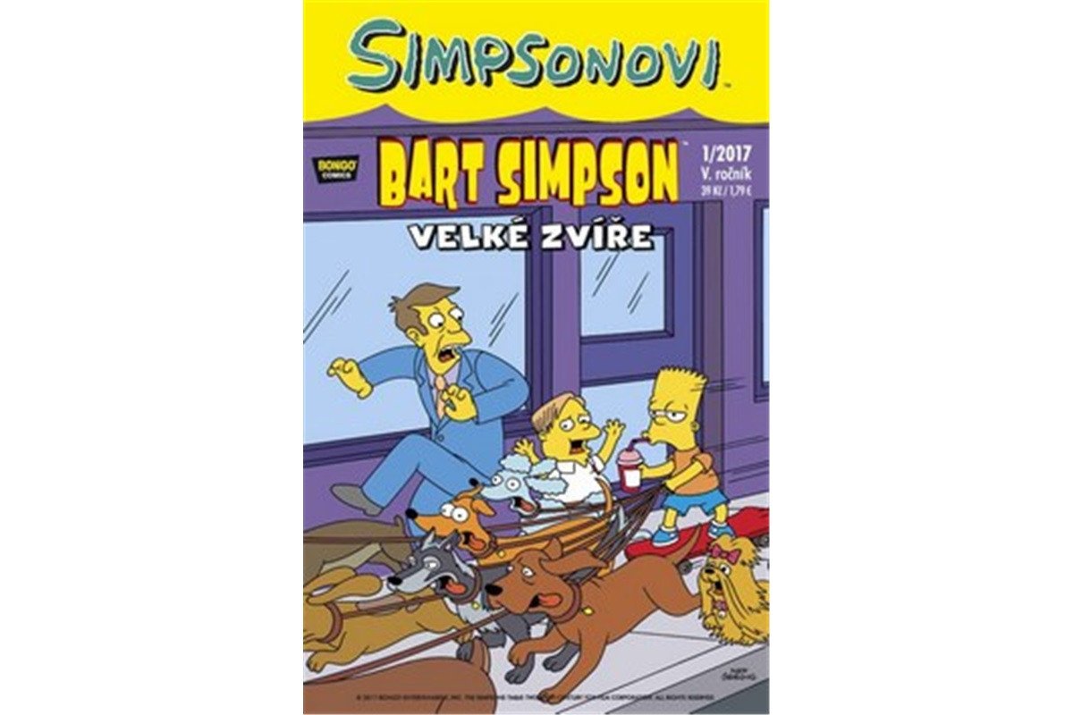 Simpsonovi - Bart Simpson 12017 - Velké zvíře – Groening Matt