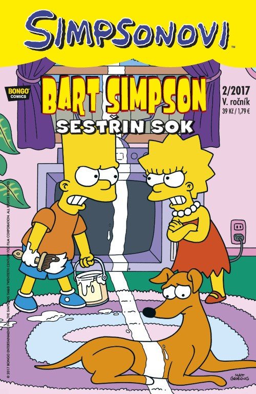 Simpsonovi - Bart Simpson 022017 - Sestřin sok – Groening Matt