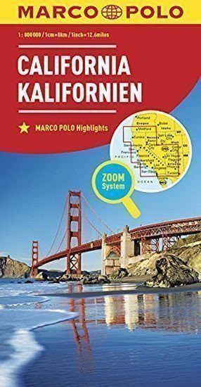 Kalifornie/mapa 1:800T MD(ZoomSystem) (2017)