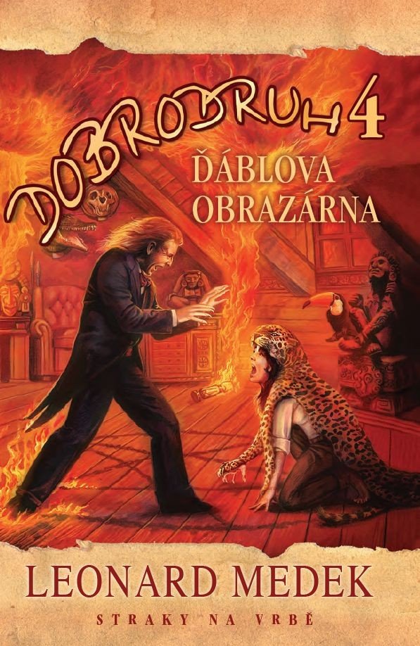 Dobrodruh 4 - Ďáblova obrazárna – Medek Leonard