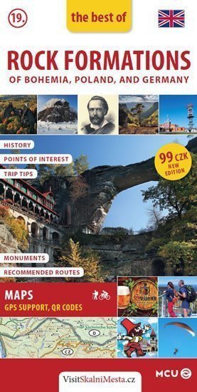 Skalní města - kapesní průvodceanglicky – Rak Jiří