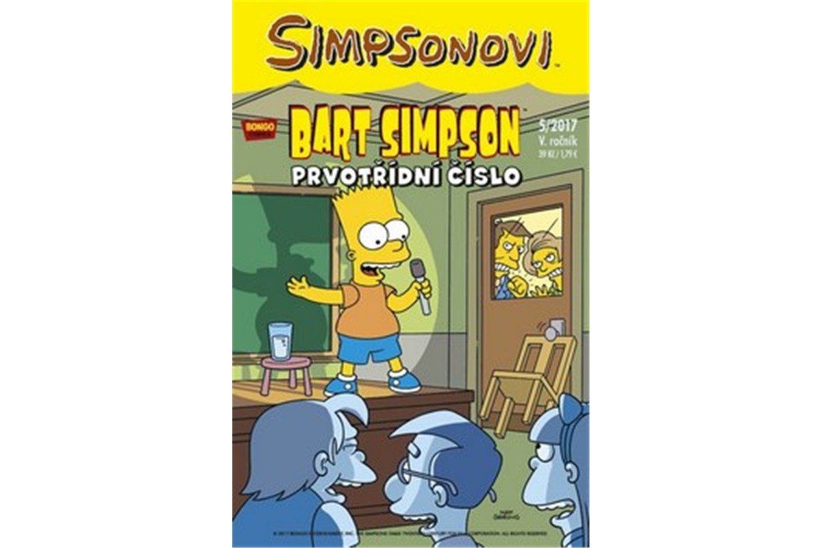 Simpsonovi - Bart Simpson 52017 - Prvotřídní číslo – Groening Matt