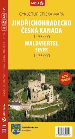 Jindřichohradecko - cykloturistická mapa č5155 000