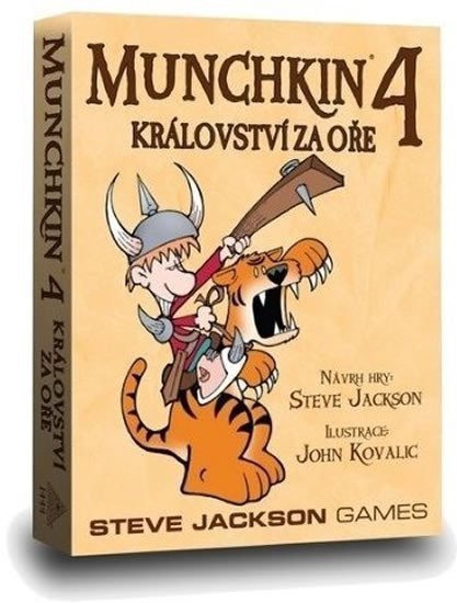 Munchkin 4Království za oře - Karetní hra - rozšíření