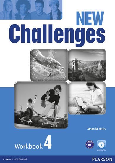 New Challenges 4 Workbook w Audio CD Pack – Maris Amanda
