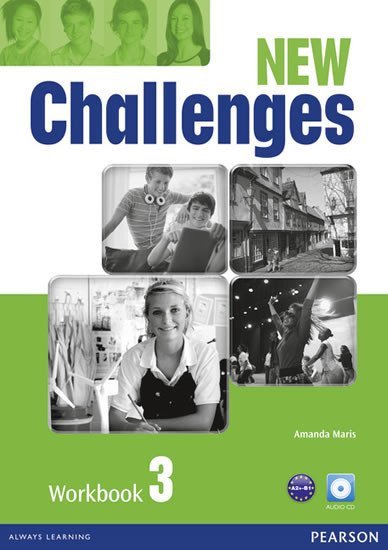 New Challenges 3 Workbook w Audio CD Pack – Maris Amanda