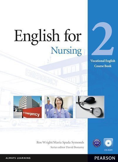 English for Nursing 2 Coursebook w CD-ROM Pack – Wright Ross