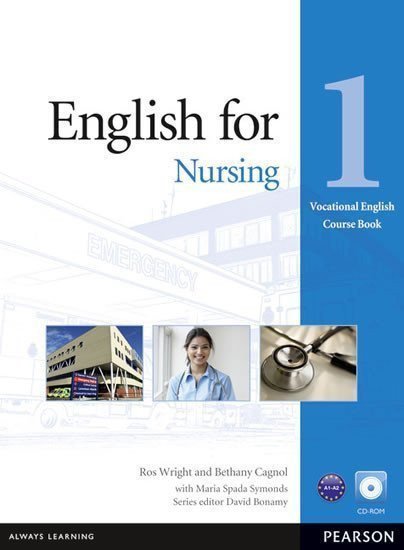 English for Nursing 1 Coursebook w CD-ROM Pack – Wright Ross