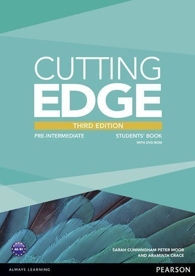 Cutting Edge 3rd Edition Pre-Intermediate Students Book w DVD Pack – Crace Araminta