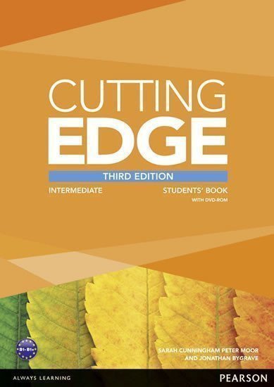 Cutting Edge 3rd Edition Intermediate Students Book w DVD Pack – Cunningham Sarah