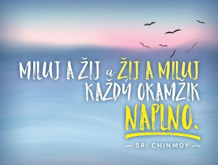 Plechová cedulka - Miluj a žij a žij a miluj každý okamžik naplno