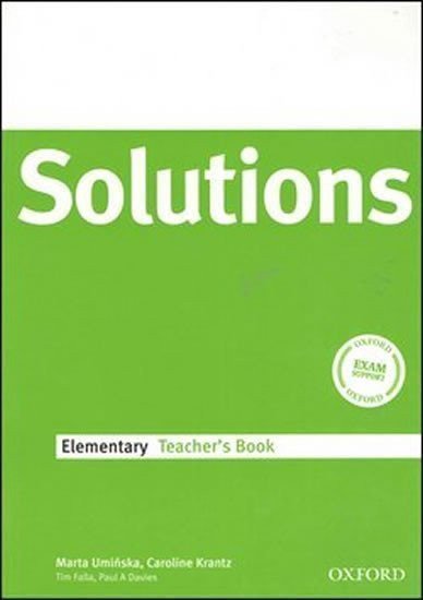 Maturita Solutions Elementary Teachers Book – Falla Tim