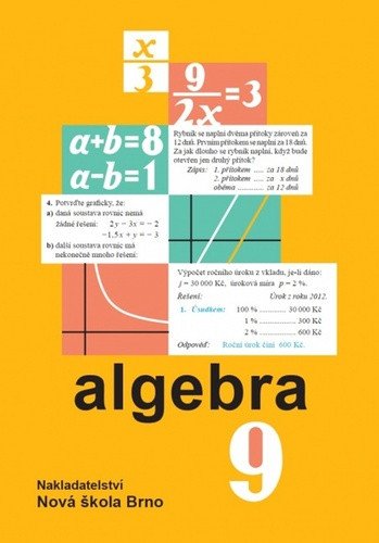 Algebra 9, učebnice – Rosecká Zdena