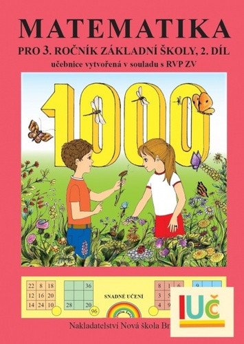 Matematika pro 3 ročník ZŠ 2díl učebnice - Duhová řada – Rosecká Zdena