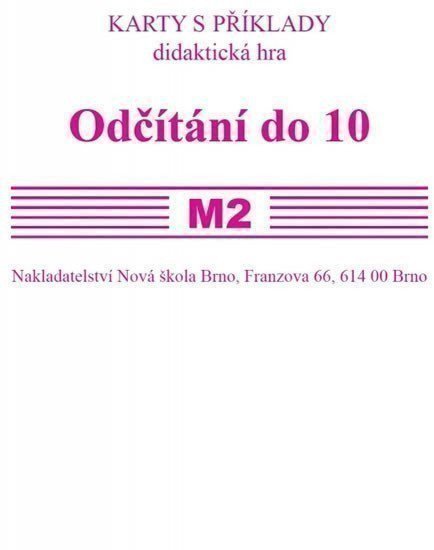 Sada kartiček M2 - odčítání do 10