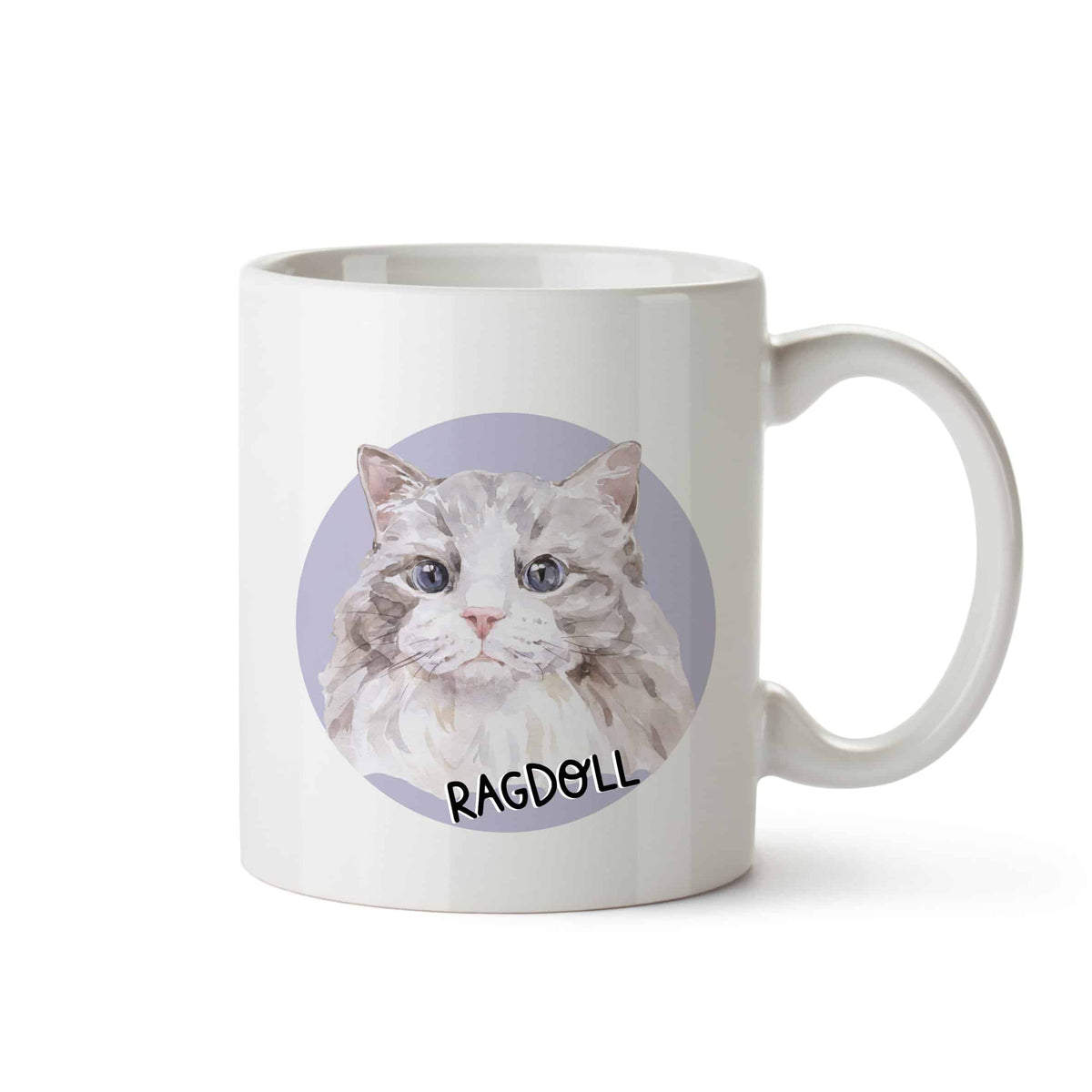 Ragdoll Cat Ceramic Mug, 350 ml