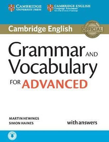 Grammar and Vocabulary for Advanced Book with Answers and Audio – Hewings Martin