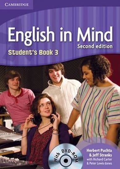 English in Mind Level 3 Students Book with DVD-ROM – Puchta Herbert