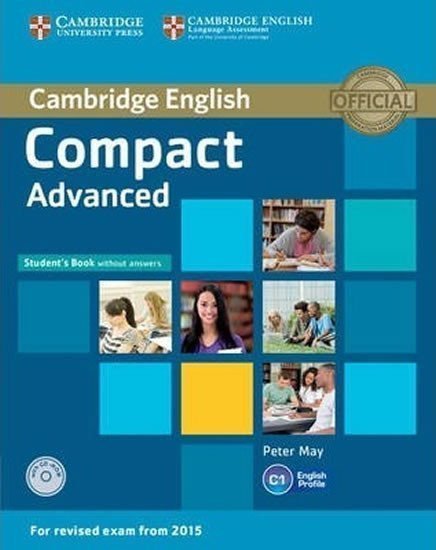 Compact Advanced Students Book without Answers with CD-ROM – May Peter