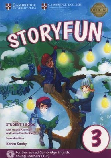 Storyfun for Movers Level 3 Students Book with Online Activities and Home Fun Booklet 3 – Saxby Karen