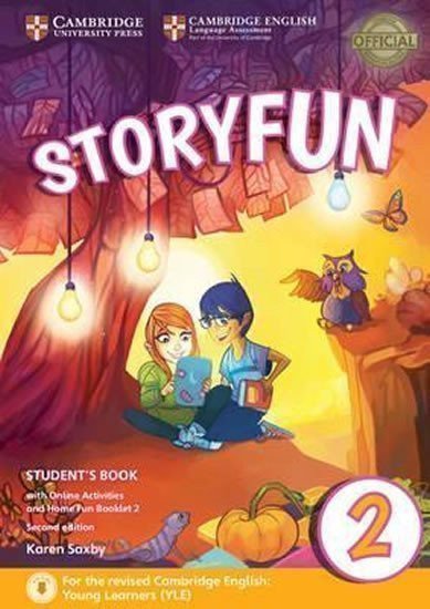 Storyfun for Starters Level 2 Student´s Book with Online Activities and Home Fun Booklet 2 – Saxby Karen (2017)