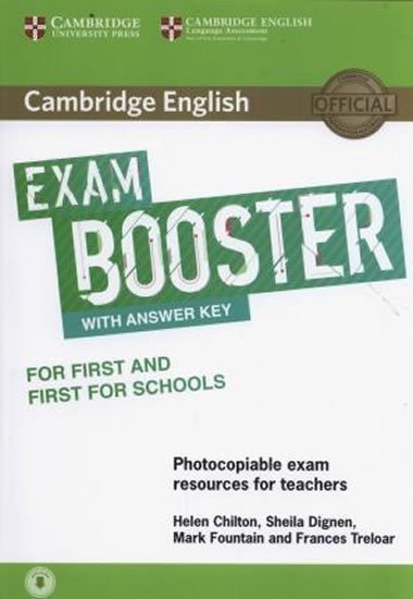 Cambridge English Exam Booster for First and First for Schools with Answer Key with Audio – Chilton Helen (2017)