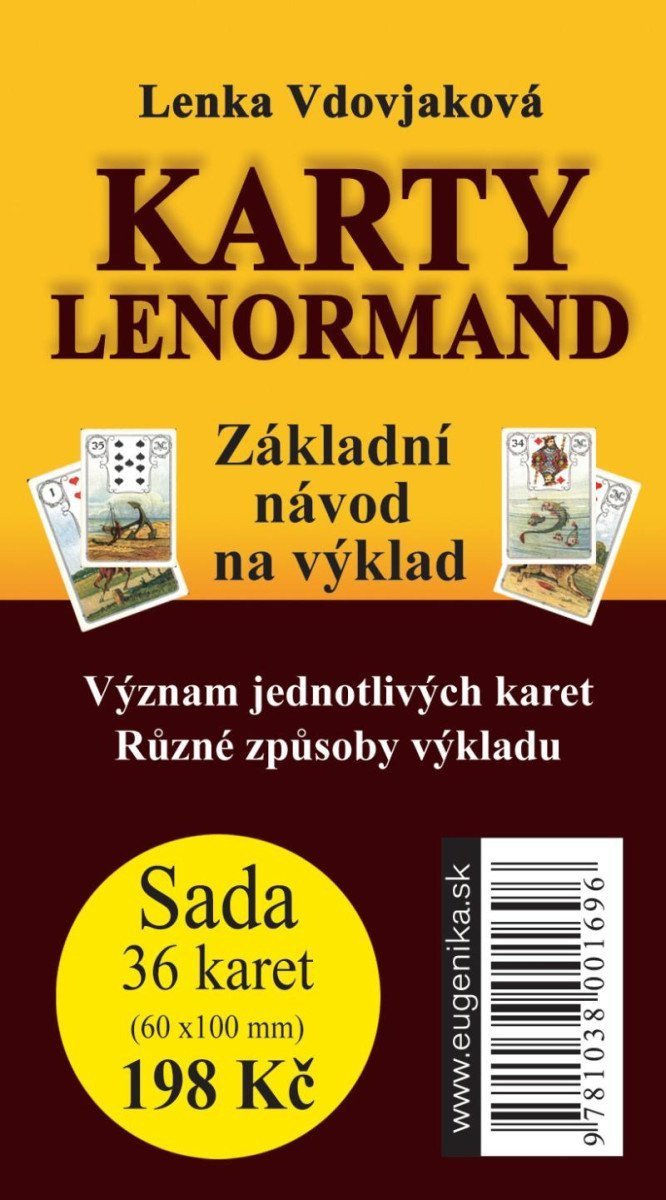 Karty Lenormand - Základní návod na výklad – Vdovjaková Lenka