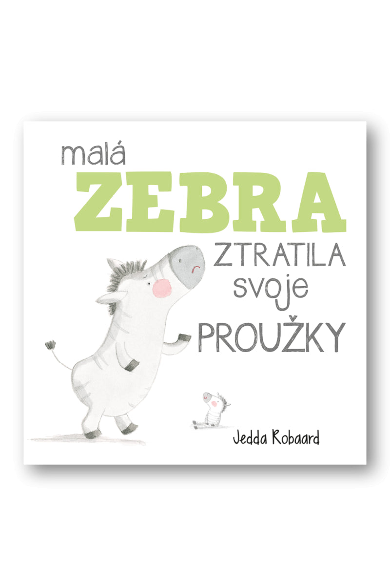 Malá zebra ztratila svoje proužky – Robaard Jedda