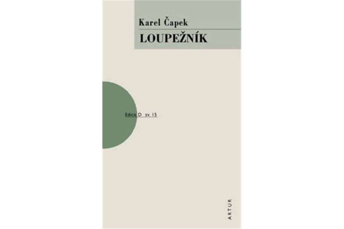 Loupežník – Čapek Karel