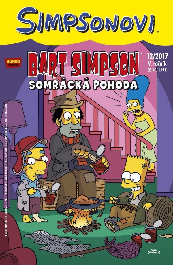 Simpsonovi - Bart Simpson 122017 Somrácká pohoda – Groening Matt