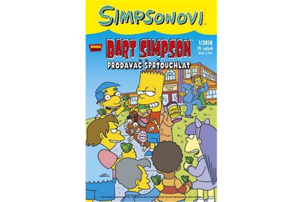 Simpsonovi - Bart Simpson 12018 - Prodavač šprťouchlat – Groening Matt