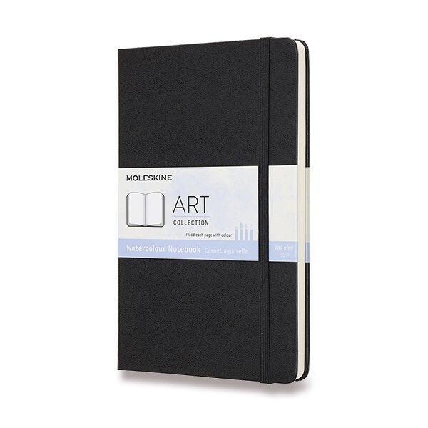 Skicář Moleskine Watercolour Notebook - L, černý