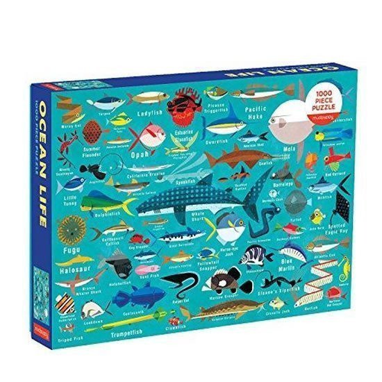 Puzzle Ocean LifePodmořský svět 1000 dílků