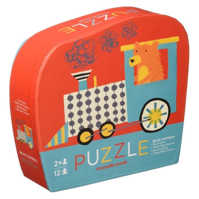 Mini Puzzle Bear ExpressMedvědí expres 12 dílků