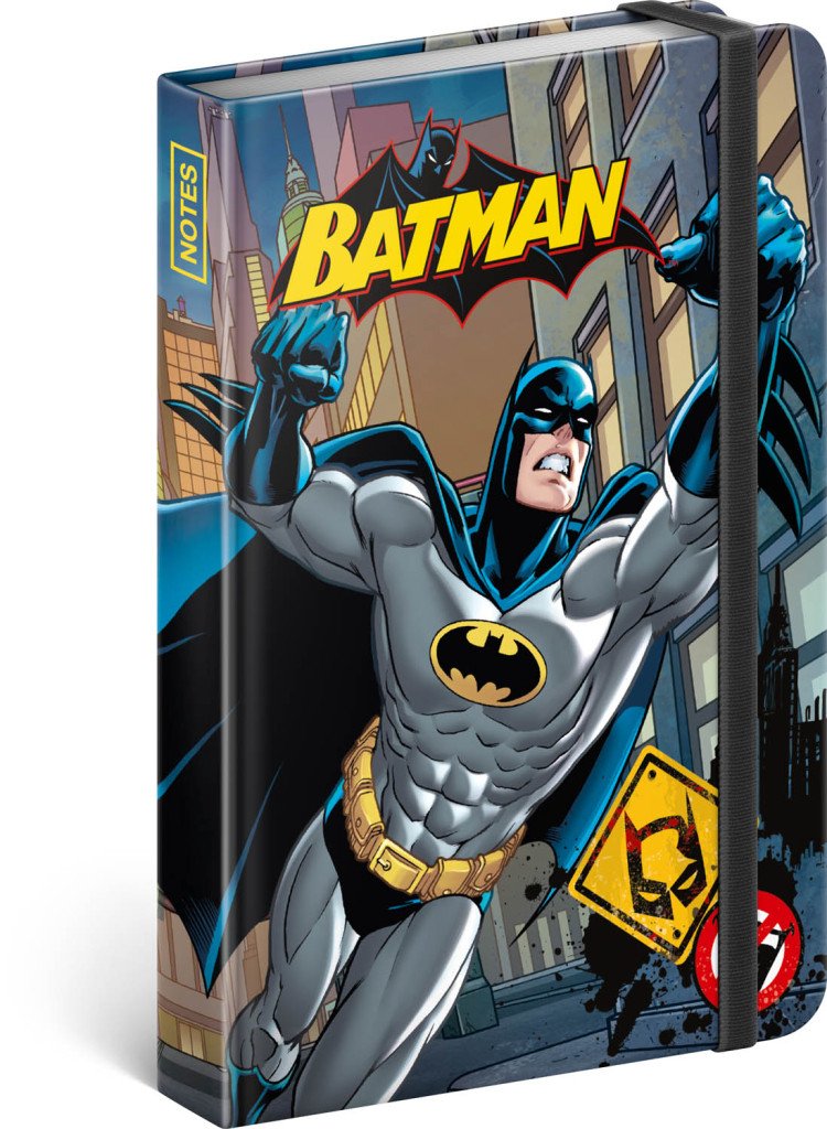 Notes Batman - Power linkovaný 11 × 16 cm