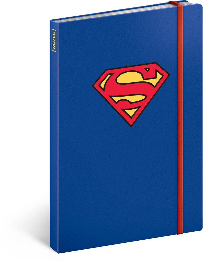 Notes Superman - Symbol linkovaný 13 × 21 cm
