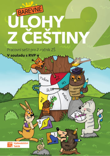 Barevné úlohy z češtiny pro 2 ročník