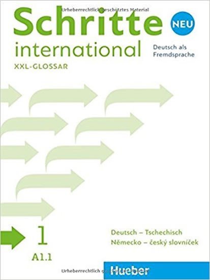 Schritte international Neu 1: Glossar XXL Deutsch-Tschechisch – Rykalová Gabriela (2017)