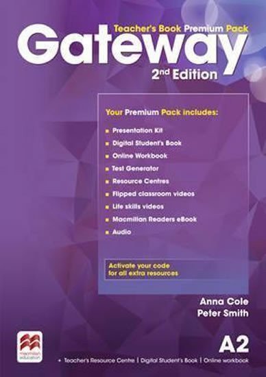 Gateway A2 Teachers Book Premium Pack 2nd Edition – Cole Anna