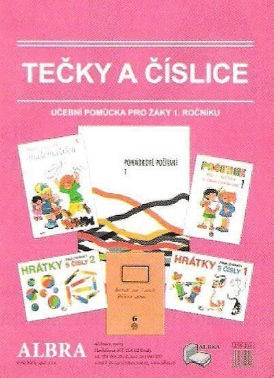 Tečky a číslice - Učební pomůcka pro žáky 1 ročníku s perforací