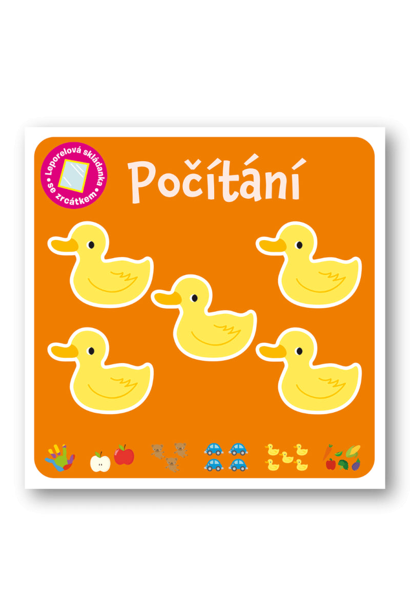 Počítání - Leporelová skládanka se zrcátkem – Barker Vicky