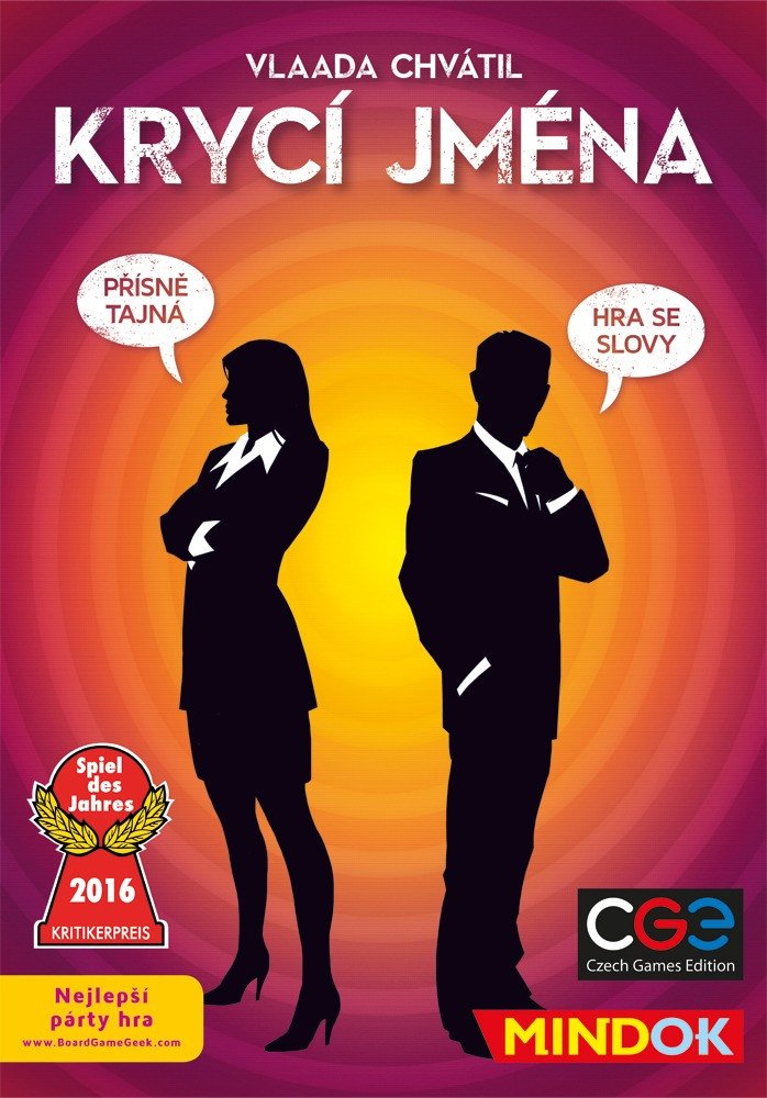 Krycí jména Nejlepší párty hra
