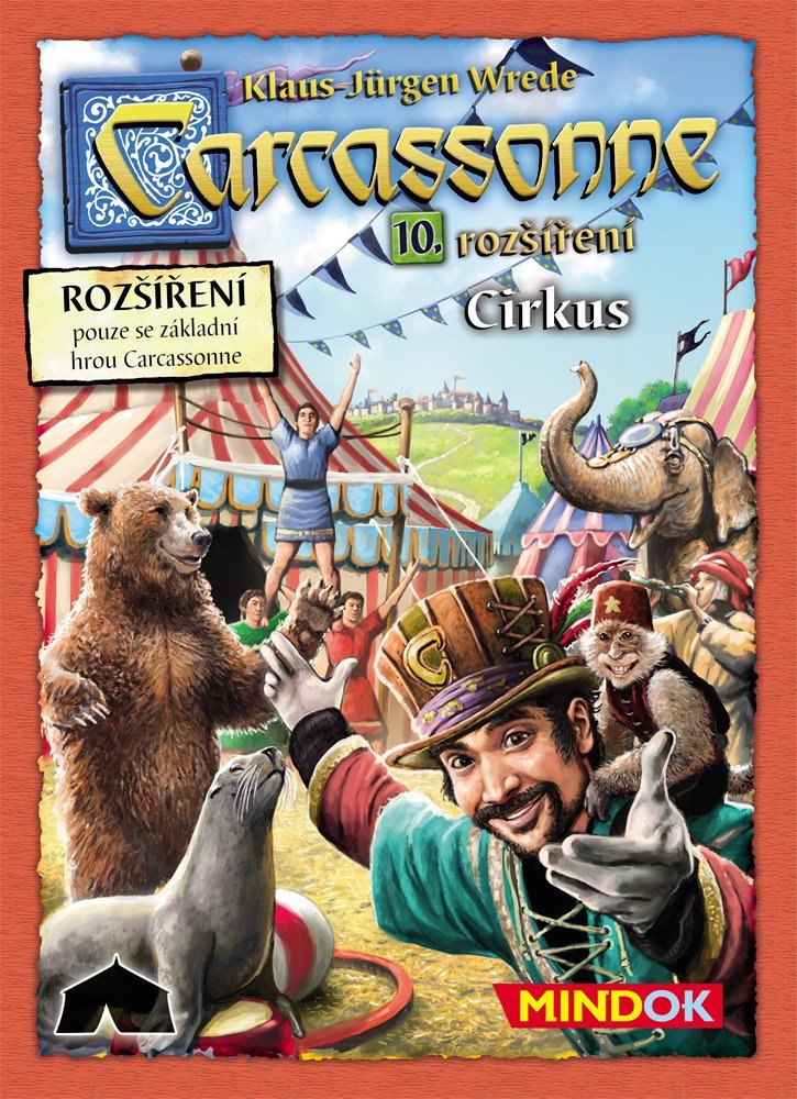 Carcassonne Cirkus 10 rozšíření
