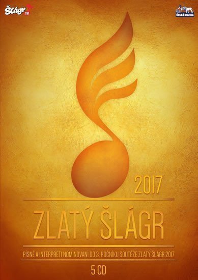 Zlatý Šlágr - 3 ročník nominace 2017 - 5 CD