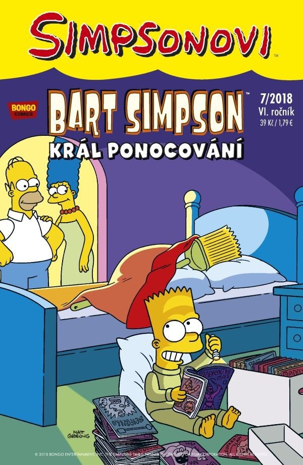 Simpsonovi - Bart Simpson 72018 - Král ponocování – group of authors
