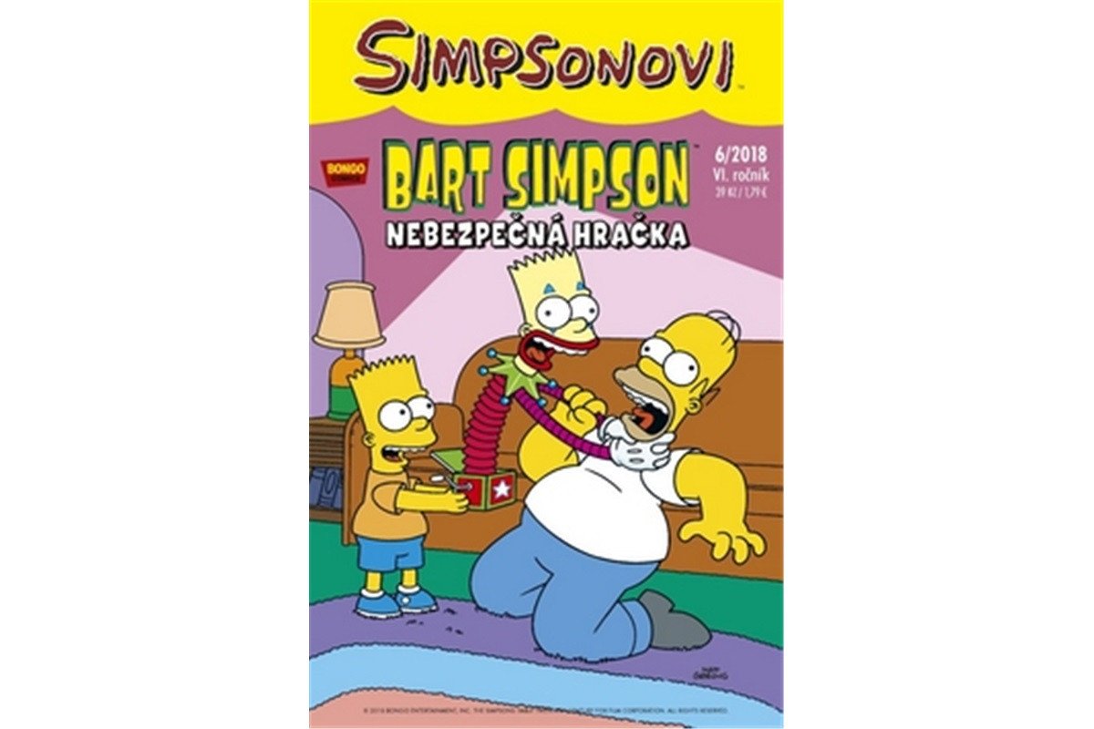 Simpsonovi - Bart Simpson 82018 - Nebezpečná hračka – group of authors