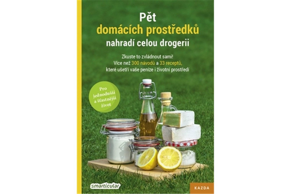 Pět domácích prostředků nahradí celou drogerii - Zkuste to zvládnout sami Více než 300 návodů a 33 receptů které ušetří vaše peníze i životní prostředí – group of authors